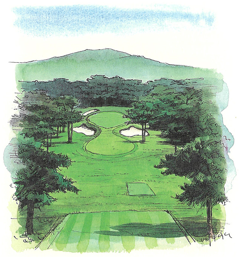 3rd Hole 日光カンツリー倶楽部