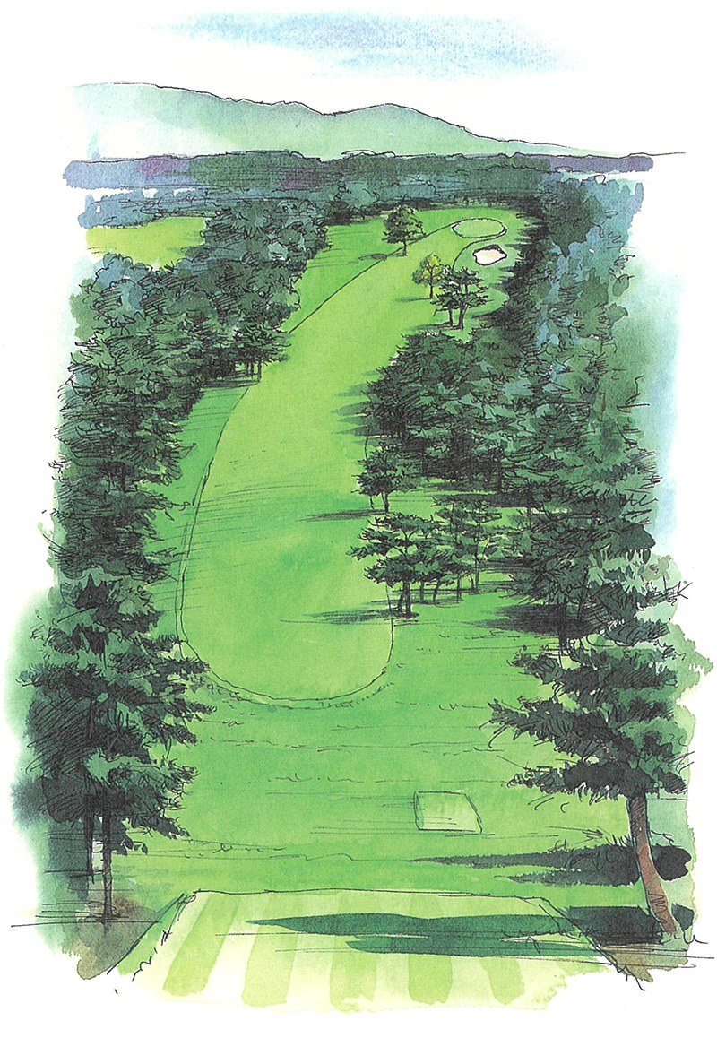 4th Hole 日光カンツリー倶楽部